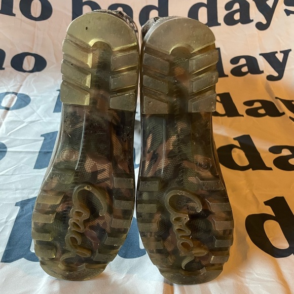 COACH RAIN BOOTS - Picture 10 of 10